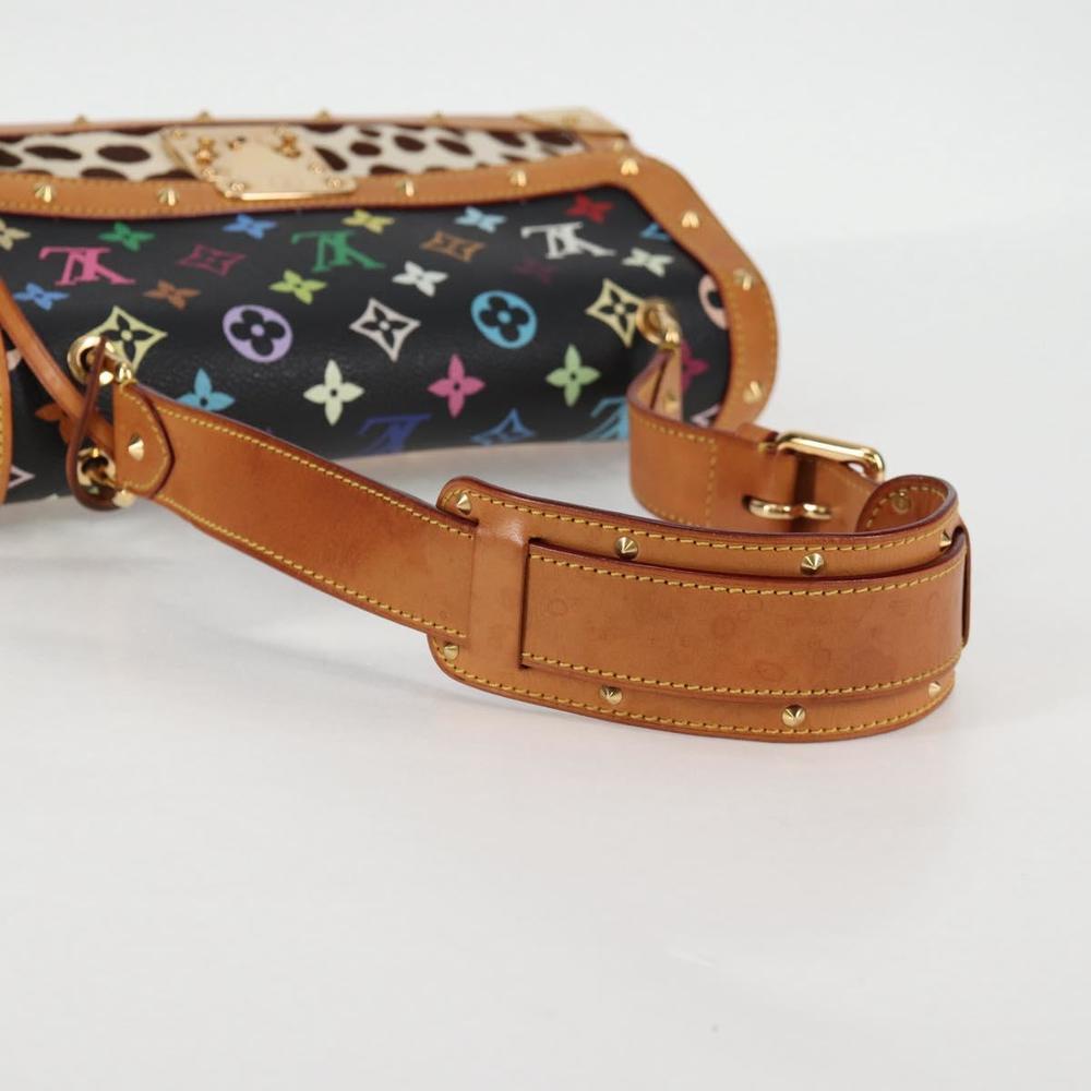 LOUIS VUITTON Monogram Multicolor Sac Dalmatian Bag Black M92825 LV Auth 134462V - Picture 6 of 16